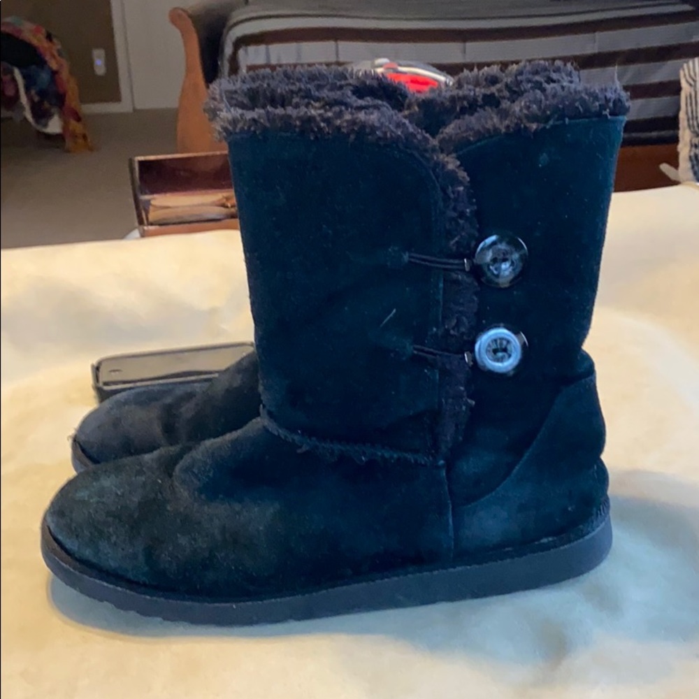 Black Suede Boots